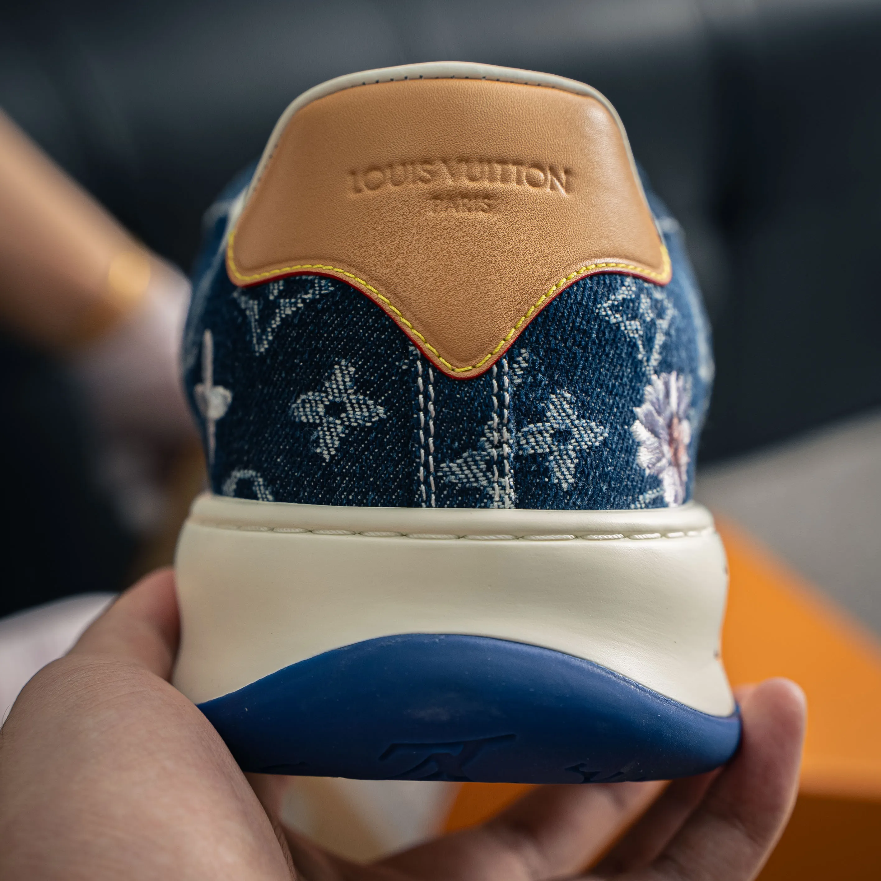 LV tilted ， Shoes，Sneakers， Shoes，Skate Shoes~~ Sneakers， LV Shoes ， Cushioning TPU Vuitton ，